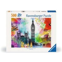 RAVENSBURGER 12000309 Puzzle 500 Teile Grüße aus London von Ravensburger