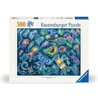 RAVENSBURGER 12000362 Puzzle 500 Teile Farbenfrohe Quallen von Ravensburger