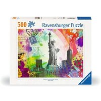 RAVENSBURGER 12000368 Puzzle 500 Teile Postkarte aus New York von Ravensburger