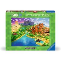 RAVENSBURGER 12000433 Puzzle 1500 Teile World of Minecraft von Ravensburger