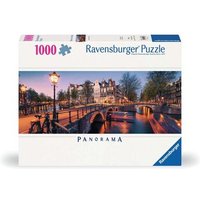 RAVENSBURGER 12000446 Puzzle 1000 Teile Abend in Amsterdam von Ravensburger