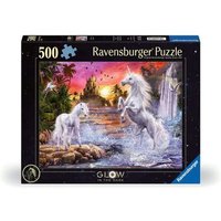 RAVENSBURGER 12000471 Puzzle 500 Teile Einhörner am Fluss von Ravensburger