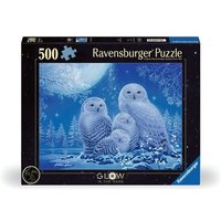 RAVENSBURGER 12000479 Puzzle 500 Teile Eulen im Mondschein von Ravensburger