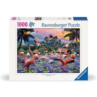 RAVENSBURGER 12000574 Puzzle 1000 Teile Pinke Flamingos von Ravensburger