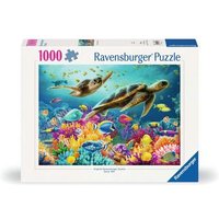 RAVENSBURGER 12000577 Puzzle 1000 Teile Blaue Unterwasserwelt von Ravensburger