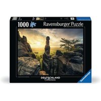 RAVENSBURGER 12000585 Puzzle 1000 Teile Erleuchtung - Elbsandsteingebirge von Ravensburger