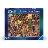 RAVENSBURGER 12000681 Puzzle 500 Teile Ludicrous Libray von Ravensburger