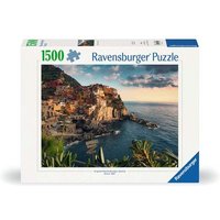 RAVENSBURGER 12000705 Puzzle 1500 Teile Blick auf Cinque Terre von Ravensburger