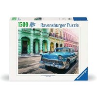 RAVENSBURGER 12000722 Puzzle 1500 Teile Cuba Cars von Ravensburger