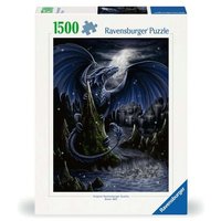 RAVENSBURGER 12000731 Puzzle 1500 Teile Der Schwarzblaue Drache von Ravensburger