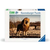 RAVENSBURGER 12000733 Puzzle 1500 Teile Der Löwe. Der König der Tiere von Ravensburger