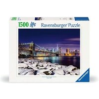 RAVENSBURGER 12000734 Puzzle 1500 Teile Winter in New York von Ravensburger