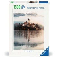 RAVENSBURGER 12000740 Puzzle 1500 Teile Die Insel der Wünsche, Bled, Slowenien von Ravensburger