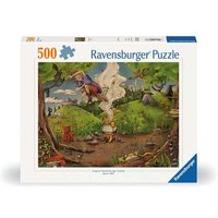 RAVENSBURGER 12000777 Puzzle 500 Teile Bei der Waldhexe von Ravensburger