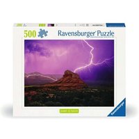 RAVENSBURGER 12000779 Puzzle 500 Teile Pinke Gewitterstimmung von Ravensburger