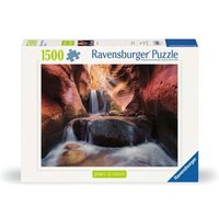 RAVENSBURGER 12000801 Puzzle 1500 Teile Der Wasserfall im Red Canyon von Ravensburger