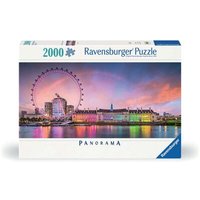 RAVENSBURGER 12000805 Puzzle 2000 Teile Kunterbuntes London von Ravensburger