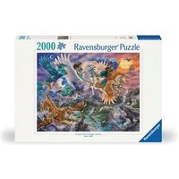 RAVENSBURGER 12000806 Puzzle 2000 Teile Auf dem Pegasus durch die Lüfte von Ravensburger