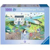 RAVENSBURGER 12001104 Puzzle 1000 Teile Coastal Cottage von Ravensburger