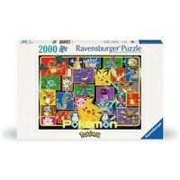 RAVENSBURGER 12001130 Puzzle 2000 Teile Leuchtende Pokémon von Ravensburger