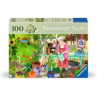 RAVENSBURGER 12001362 Puzzle für Senioren 100 Teile Gartenarbeit von Ravensburger