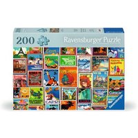 RAVENSBURGER 12001371 Puzzle für Senioren 200 Teile Briefmarken von Ravensburger