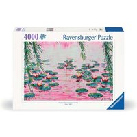 RAVENSBURGER 12001420 Puzzle für Erwachsene 4000 Teile Pink Water Lilies von Ravensburger