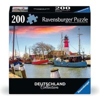 RAVENSBURGER 12001476 Puzzle für Erwachsene 200 Teile Der Hafen von Büsum von Ravensburger