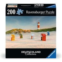 RAVENSBURGER 12001477 Puzzle für Erwachsene 200 Teile Leuchtturm hinter der Düne auf Borkum RAVENSBURGER 12001477 Puzzle für Erwachsene 200 Teile Leuchtturm hinter der Düne auf Borkum von Ravensburger