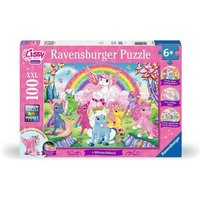 RAVENSBURGER 12004014 Kinderpuzzle 100 XXL Teile Lissy Pony Activity Puzzle von Ravensburger