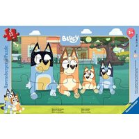 RAVENSBURGER 12004109 Kinderpuzzle 15 Teile Bluey und ihre Familie von Ravensburger