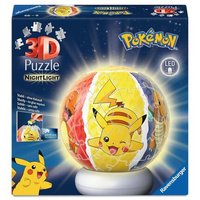 RAVENSBURGER 12008053 3D Puzzle-Ball Nachtlicht Pokémon RAVENSBURGER 12008053 3D Puzzle-Ball Nachtlicht Pokémon von Ravensburger