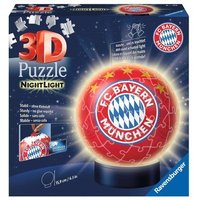 RAVENSBURGER 12177 3D-Puzzle Nachtlicht - FC Bayern München von Ravensburger