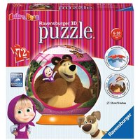 RAVENSBURGER 12178 3D-Puzzle Masha & der Bär von Ravensburger