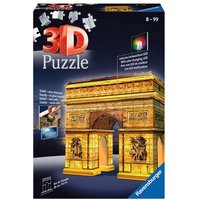 RAVENSBURGER 12522 3D-Puzzle Triumphbogen bei Nacht von Ravensburger