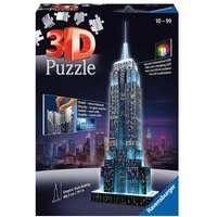 RAVENSBURGER 12566 3D-Puzzle Empire State Building bei Nacht von Ravensburger