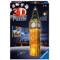 RAVENSBURGER 12588 3D-Puzzle Big Ben bei Nacht RAVENSBURGER 12588 3D-Puzzle Big Ben bei Nacht von Ravensburger