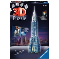 RAVENSBURGER 12595 3D-Puzzle Chrysler Building bei Nacht von Ravensburger