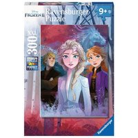 RAVENSBURGER 12866 Puzzle Elsa, Anna und Kristoff 300 Teile XXL Die Eiskönigin 2 von Ravensburger