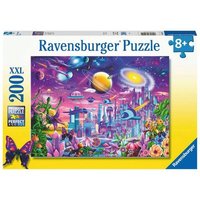 RAVENSBURGER 13291 Kinderpuzzle Kosmische Stadt 200 Teile Puzzle von Ravensburger