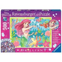 RAVENSBURGER 13327 Erwachsenenpuzzle Disney Arielles Unterwasserparadies 500 Teile von Ravensburger