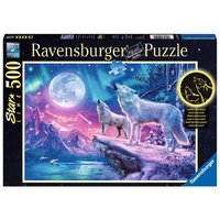 RAVENSBURGER 14952 Puzzle Wolf im Nordlicht von Ravensburger