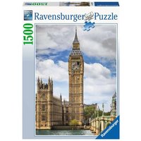 RAVENSBURGER 16009 Erwachsenenpuzzle - Findus am Big Ben - 1500 Teile von Ravensburger