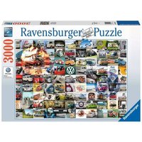 RAVENSBURGER 16018 Ravensburger Puzzle - 99 Bulli Moments - 3000 Teile von Ravensburger