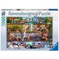 RAVENSBURGER 16652 Puzzle Aimee Stewart: Großartige Tierwelt von Ravensburger