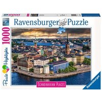 RAVENSBURGER 16742 Erwachsenenpuzzle Stockholm, Schweden 1000 Teile von Ravensburger