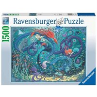 RAVENSBURGER 17110 Erwachsenenpuzzle Die Meeresnixen 1500 Teile Erwachsenenpuzzle von Ravensburger