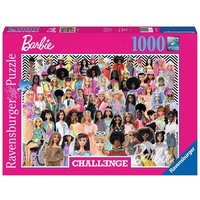 RAVENSBURGER 17159 Erwachsenenpuzzle Barbie Challenge 1000 Teile von Ravensburger