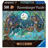 RAVENSBURGER 17516 WOODEN Erwachsenenpuzzle Holzpuzzle 500 Teile Fantasy Figuren im Regal RAVENSBURGER 17516 WOODEN Erwachsenenpuzzle Holzpuzzle 500 Teile Fantasy Figuren im Regal von Ravensburger