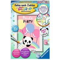 RAVENSBURGER 20056 Malen nach Zahlen Panda Party von Ravensburger